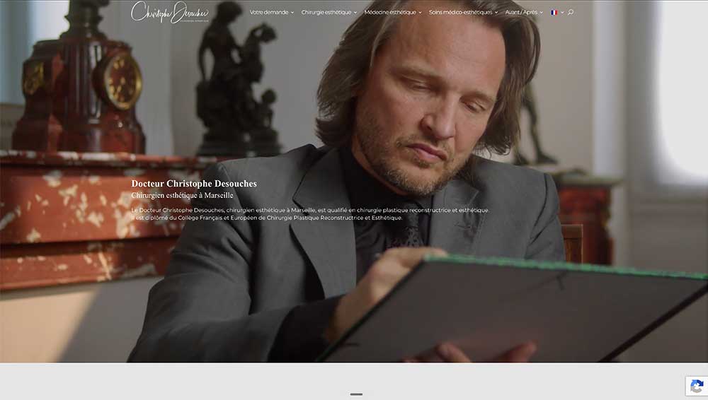 Chirurgien Esthétique — aperçu du site