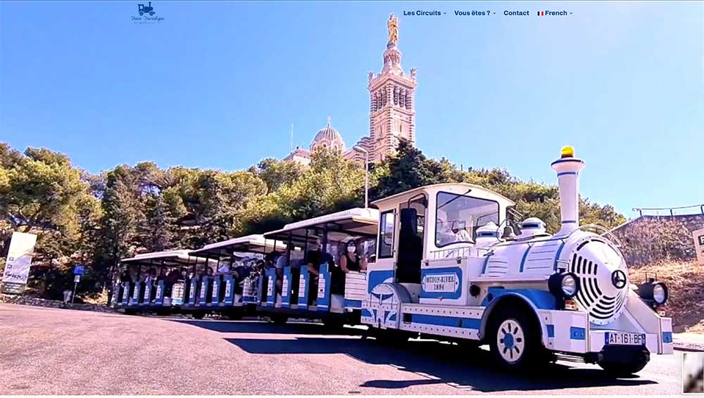 Petit Train de Marseille — aperçu du site